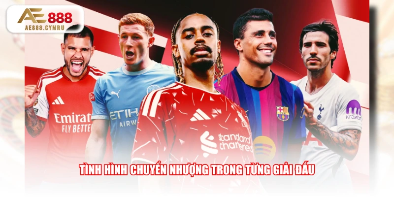 Tình hình chuyển nhượng mùa hè 2026 ở tuyến giữa